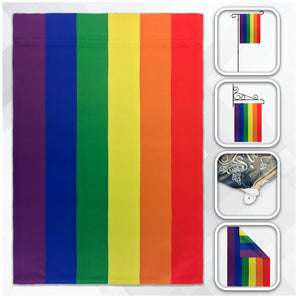 Rainbow Polar Fleece Blanket 50" x 60"