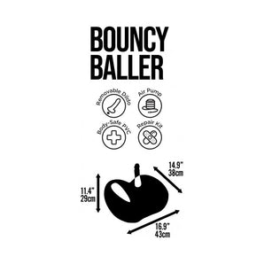 Bouncy Baller Inflatable Dildo