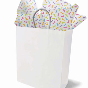 Super Fun Tissue Paper - colourful peckers