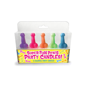 Super Fun Penis Candle Set 5pc