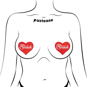 Enjoy 'Snack' Red Heart Pasties