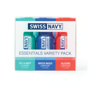 Swiss Navy Essentials Variety Pack 3x1oz