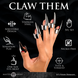 Clawed 5pc Sensation Play Rings