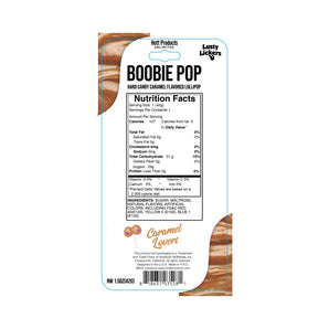 Lusty Lickers Boobie Pop - Caramel