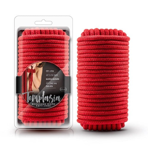 Temptasia Bondage Rope 32' - Red