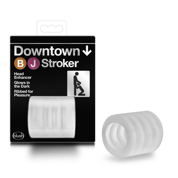 Downtown BJ Stroker- Clear