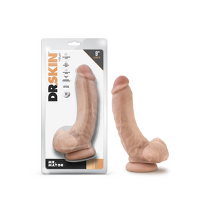 Dr Skin - Mr Mayor - 9" Dildo w/ Balls