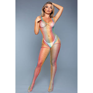 Sweet Revenge Bodystocking - Rainbow