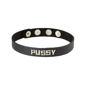 Wordband Collar - PUSSY