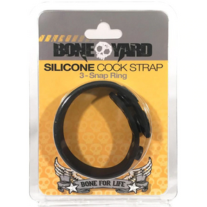 BoneYard Cock Strap - Black