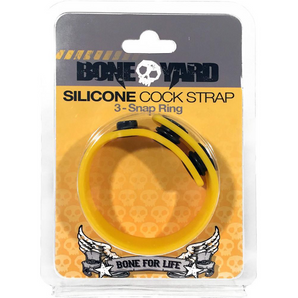 BoneYard Cock Strap - Yellow