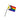 Inclusive Pride 4" x 6" Stick Flag