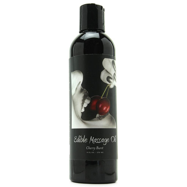 Edible Massage Oil - Cherry Burst 8 oz