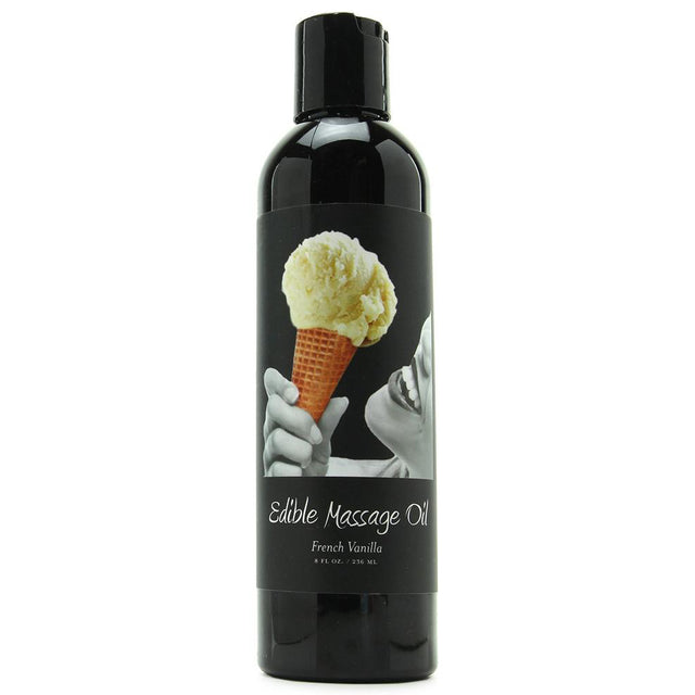 Edible Massage Oil French Vanilla 8 oz