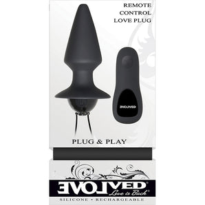 Evolved Plug & Play w RemoteButt Plug