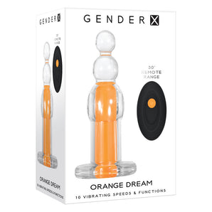 Gender-X  Orange Dream Vibrating Plug