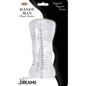 Handy Man Stroker Sleeve Clear