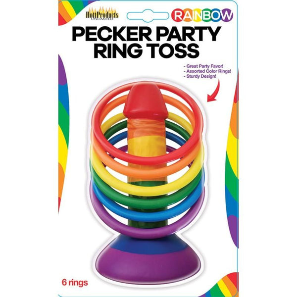 Rainbow Pecker Party C Ring Toss