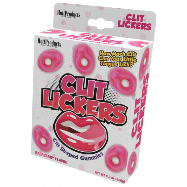Clit Lickers Clit-Shape Raspbery Gummies