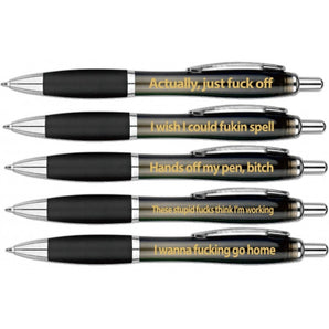 Outrageous Office Pens - 5pk