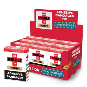 Add Insult to Injury 25 Bandaids tin