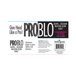 ProBlo Arousing Blow-Job Gel Strawberry