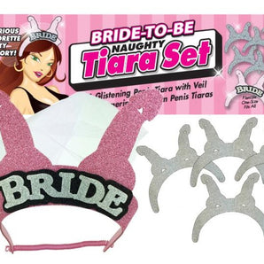 Bride to Be Naughty Tiara Set *