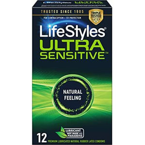 Lifestyles Ultra Sensitive Condoms 12pk*