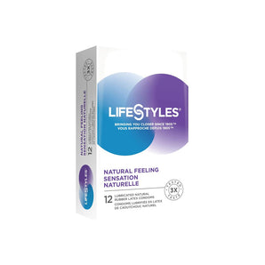 Lifestyles Natural Feeling Condoms 12's*