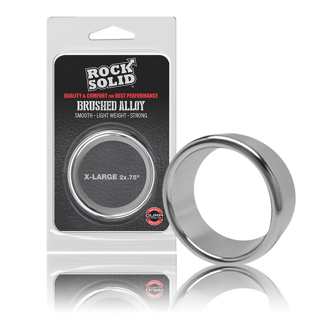 Rock Solid Brushed Alloy X-Large 2"x.75*