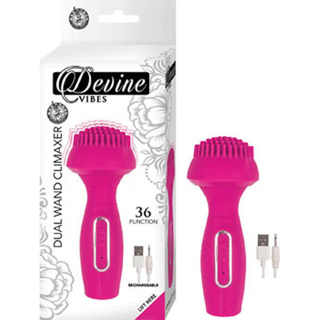 Devine Vibes Dual Wand Climaxer - Pink *