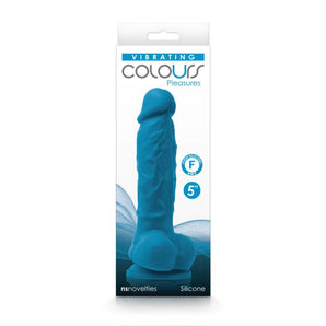 Colours Pleasures 5" Vibrating - Blue