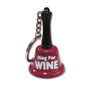 Ring for Wine Keychain Mini Bell