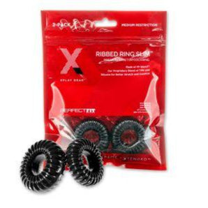 Xplay PF Premium Stretch Ribbed Rings 2