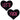 Let's F*ck Heart Pastease - Pink on Blk