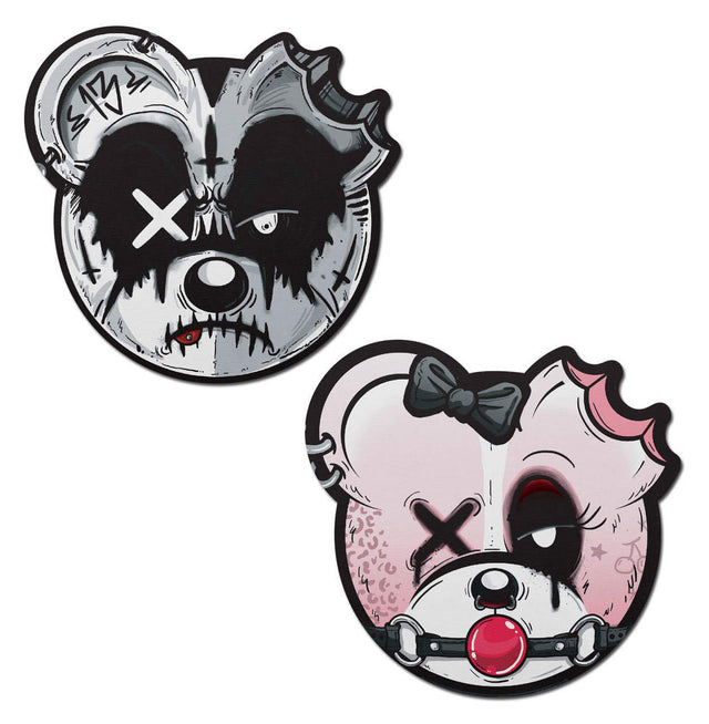 Scummy Bears Gothic AF Zombie Pasties