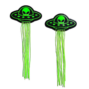 Tassel UFO Alien GlowInDark Pasties *