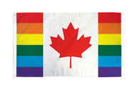 Rainbow Canada  Flag 3' X 5' Polyester