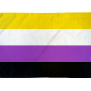 Non-Binary Flag 2' x 3' Polyester