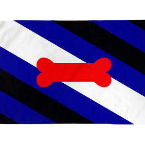 Puppy Pride Flag 3' X 5' Polyester