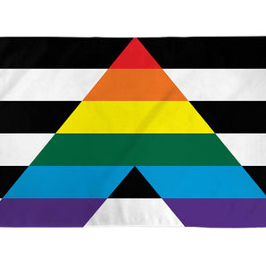 Gay Straight Alliance Flag 3' X 5' *