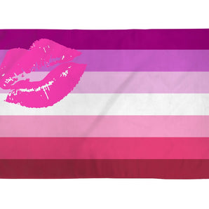 Lipstick Lesbian Flag 3' X 5' Polyester