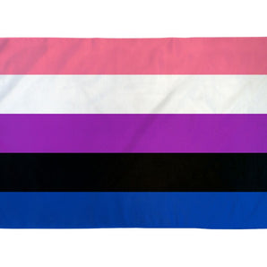 Gender Fluid Flag 3' X 5' Polyester *