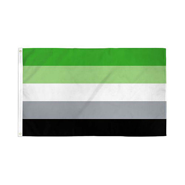 Aromantic Pride Flag 3' x 5' Polyester