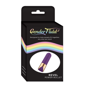 Gender Fluid Revel Power Bullet -Purple*