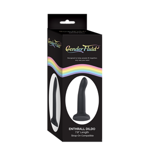 Gender Fluid Enthrall 7.8" Dildo - Black