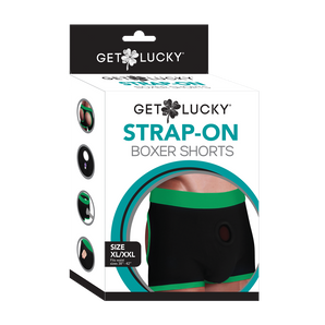 Get Lucky Strap-On Boxer Shorts  XL/XXL*