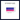 Bisexual Rectangle Flag Stickers -250pc*