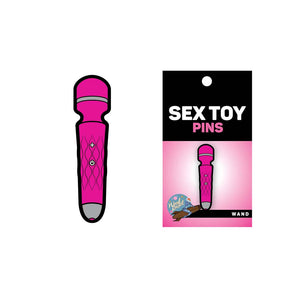 Enamel Pin: Pink Mini Wand Massager