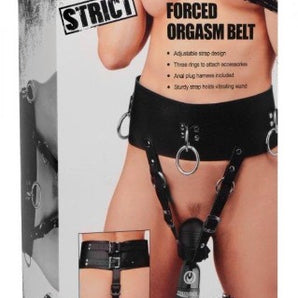 Strict Forced Orgasm Wand Holder Belt